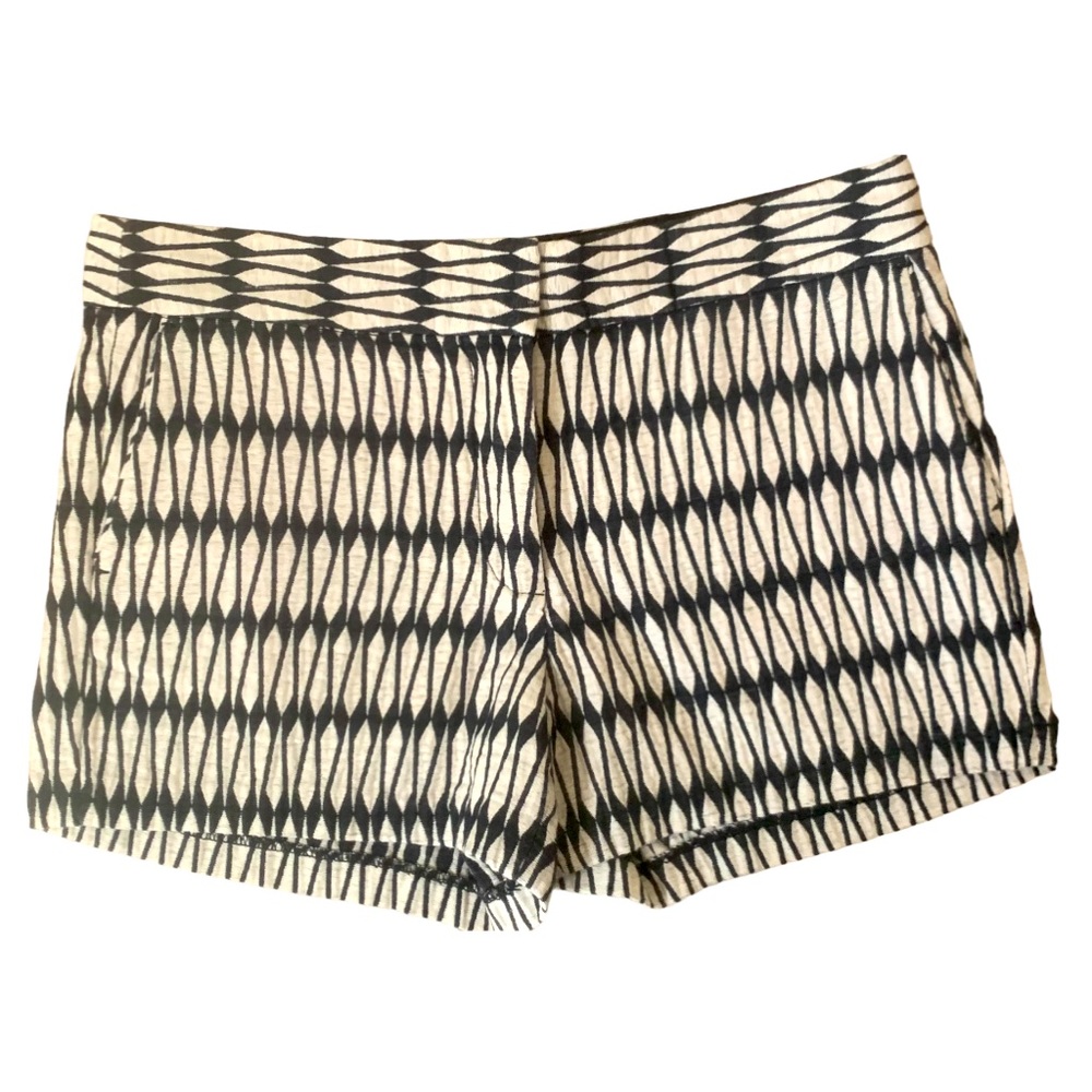 JOE FRESH Black White Pattern Shorts - Size 6